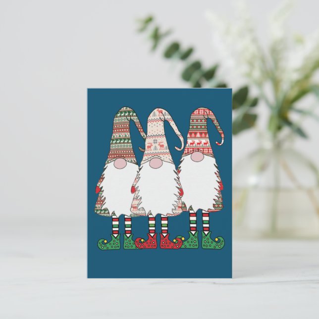 Prüfung Postkarte (Stehend Vorderseite)
