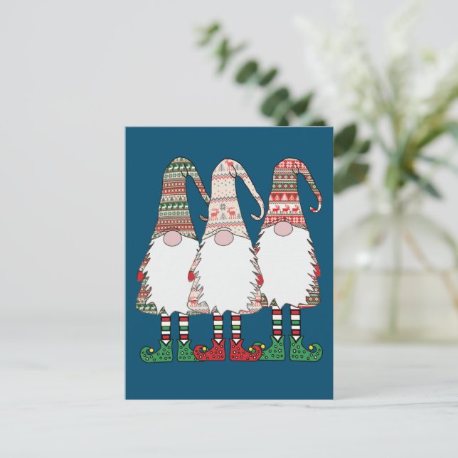 Prüfung Postkarte (Stehend Vorderseite)