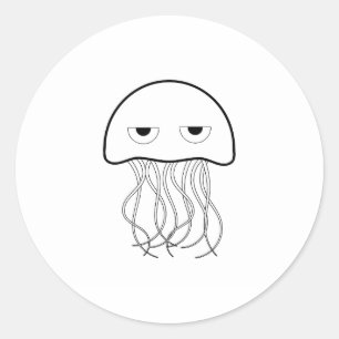 Prüfung Runder Aufkleber