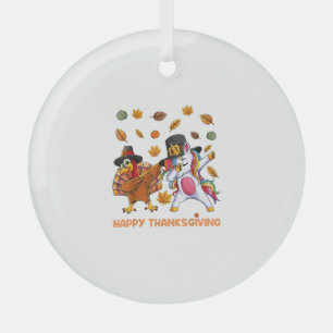 Prüfung Türkei Einhorn Erntedank für Mädchen Pilg Ornament Aus Glas