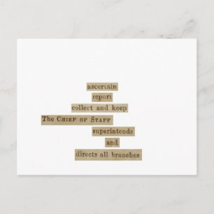 Prüfungsbericht Postkarte