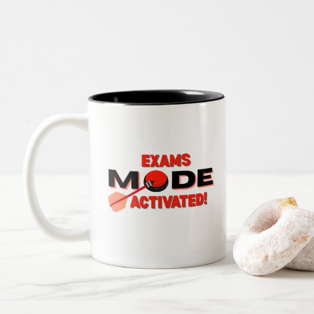 Prüfungsmodus Aktiviert Tasse – Studenten Lerntass (Mit Donut)