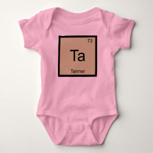 Prüfzeichen Chemical Element Periodische Tabelle Baby Strampler