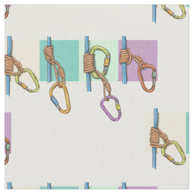 PRUSIK Thirdhand, Manchard, Klemheist, Bachmann Stoff (Nahaufnahme)