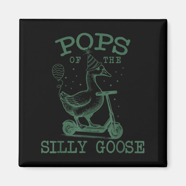 Ps Of The Silly Goose First Birthday Family Matchi Magnet (Vorne)