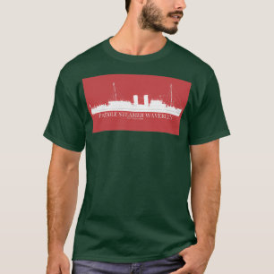 PS Waverley auf rot T-Shirt