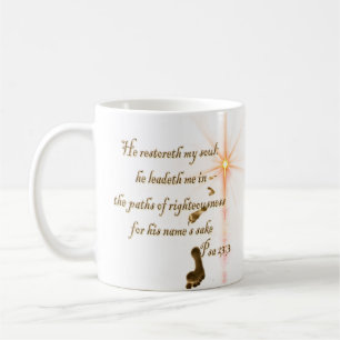 PSA 23.3 Der Herr ist mein Schäfer Kaffee Tasse