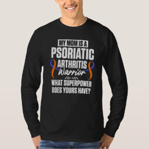 PSA Psoriasis Arthritis Mama Warrior Bewusstsein T-Shirt