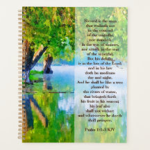 Psalm1:1-3 Gesegnet ist der Mann Christlich