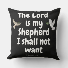 Psalm23:1-Der Herr ist mein Hirte, ich werde nicht Kissen