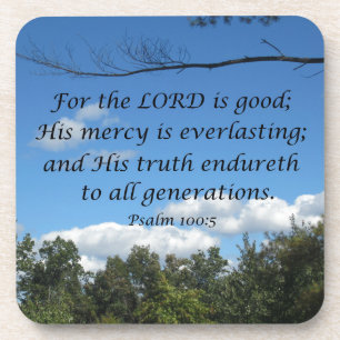 Psalm 100:5 Denn der Herr ist gut; Seine Barmherzi Untersetzer