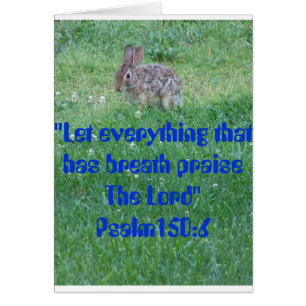 Psalm-105:6, Lebewesen