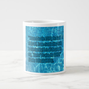 Psalm 106:48 WEBU Becher Jumbo-Tasse