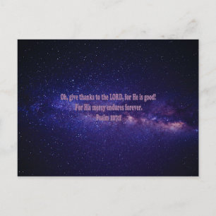 Psalm 107:1 postkarte