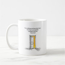 Psalm 112:7 Bibelvers christlicher Geschenkbecher