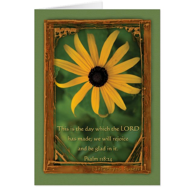 Psalm 118:24 Dies ist der Tag (Vorne)