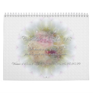 Psalm 118 ~ Schrifts-Kalender Kalender