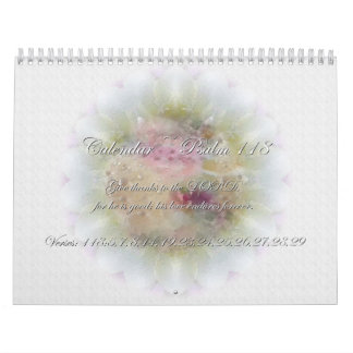 Psalm 118 ~ Schrifts-Kalender Kalender