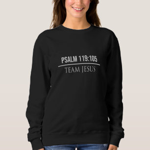 Psalm 119105 Christliche Bibel Verse Jesus Christu Sweatshirt
