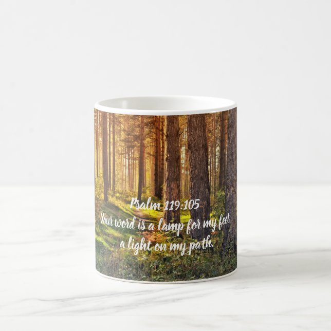 Psalm 119:105 kaffeetasse (Mittel)
