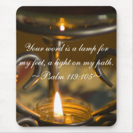 Psalm-119:105 Mousepad