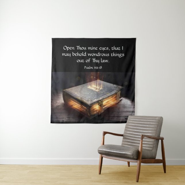 Psalm 119:18 wandteppich (Beispiel)