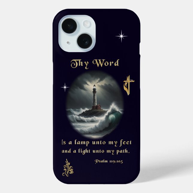 Psalm 119 Case-Mate iPhone hülle (Rückseite)