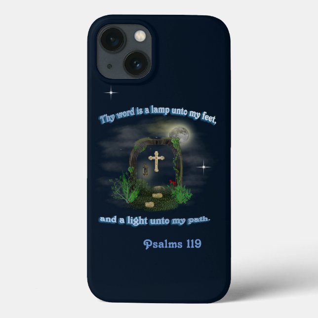 Psalm 119 Case-Mate iPhone hülle (Rückseite)