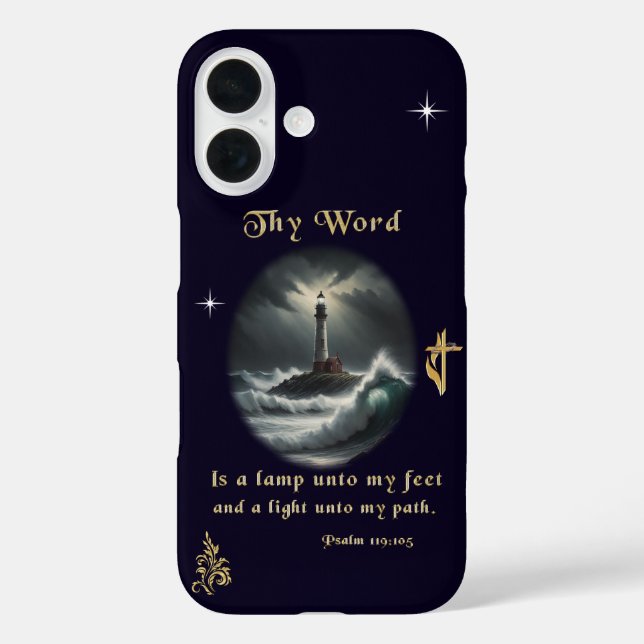 Psalm 119 Case-Mate iPhone hülle (Rückseite)