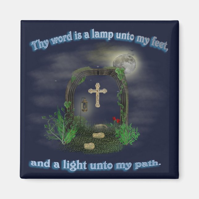 Psalm 119 magnet (Vorne)