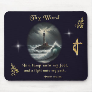 Psalm 119 mousepad