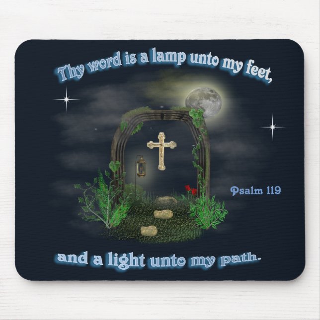 Psalm 119 mousepad (Vorne)