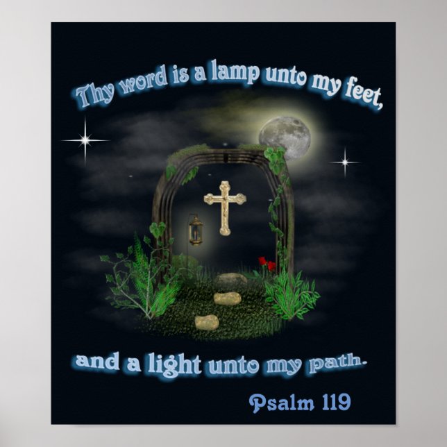 Psalm 119 poster (Vorne)