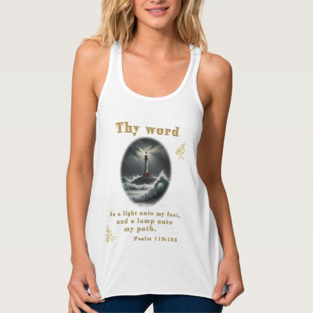 Psalm 119 tank top (Vorderseite)