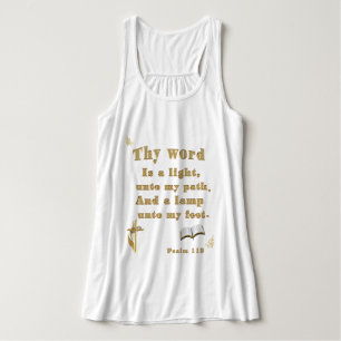 Psalm 119 tank top