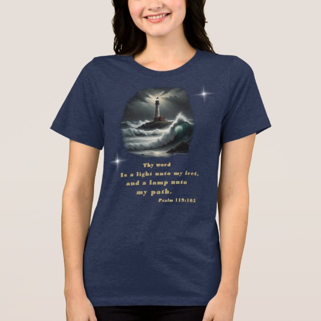 Psalm 119 Tri-Blend shirt (Vorderseite)