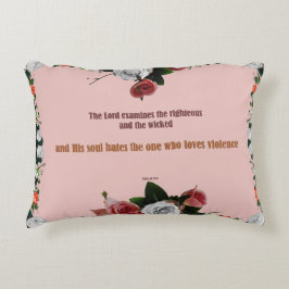 Psalm 11:5, Keine Gewalt Dekokissen