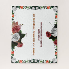 Psalm 11:5, Keine Gewalt Puzzle