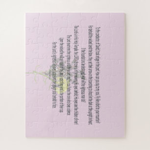 Psalm 11 Scripture Art - Göttliche Gerechtigkeit u Puzzle