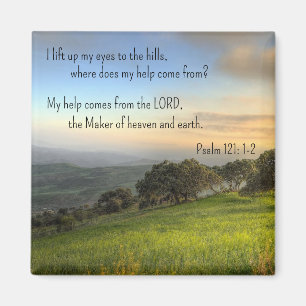 Psalm 121:1-2 * Magnet * Ich hebe die Augen hoch