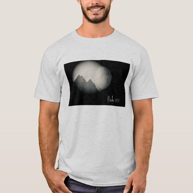 Psalm 121:1 T-Shirt (Vorderseite)