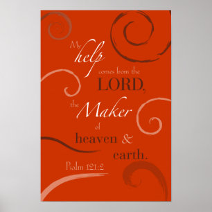 Psalm 121:2 poster
