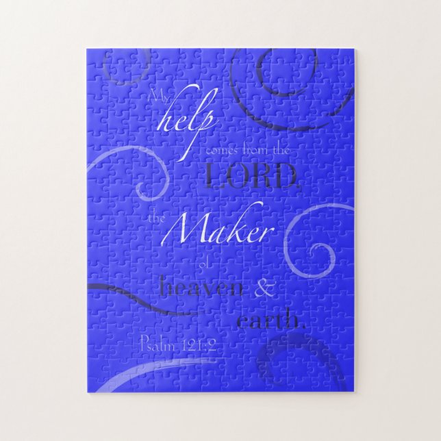 Psalm-121:2 Puzzle (Vertikal)