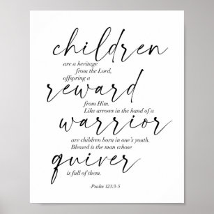 Psalm 121:3-5 poster