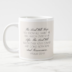 Psalm 121:7-8 Hoffnung Bibelvers Tasse