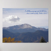 Psalm 121 Pikes Spitzenposter
