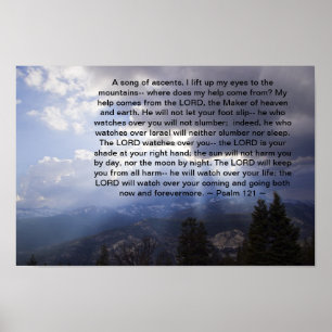 Psalm 121 poster