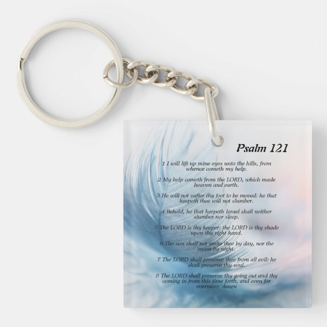 Psalm 121   Schlüsselanhänger (Vorderseite)
