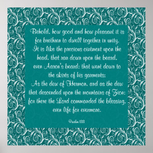 Psalm 133 Poster