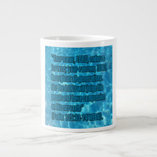 Psalm 135:13-14 WEBU Tasse